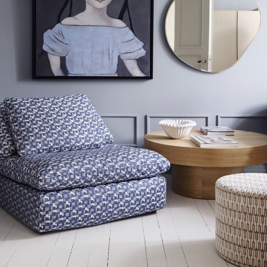 Bohus Exclusive by Tone Kroken CLUB SOFT Pall Ø50 cm i Brun designet av Tone Kroken