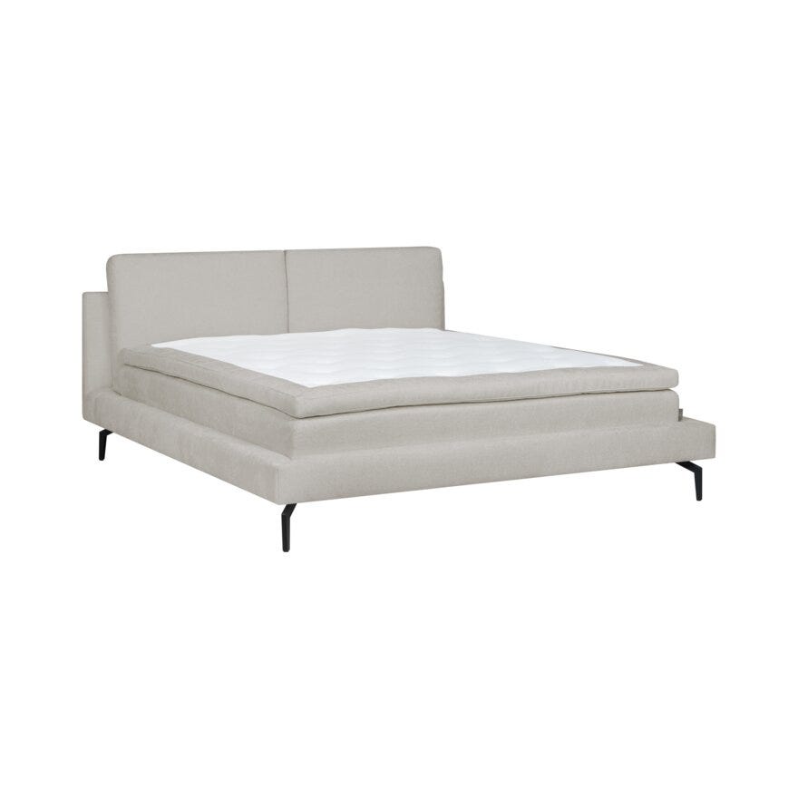Signature Collection Sleeping SOHO Seng med gavl 140x200 cm i Beige/natur