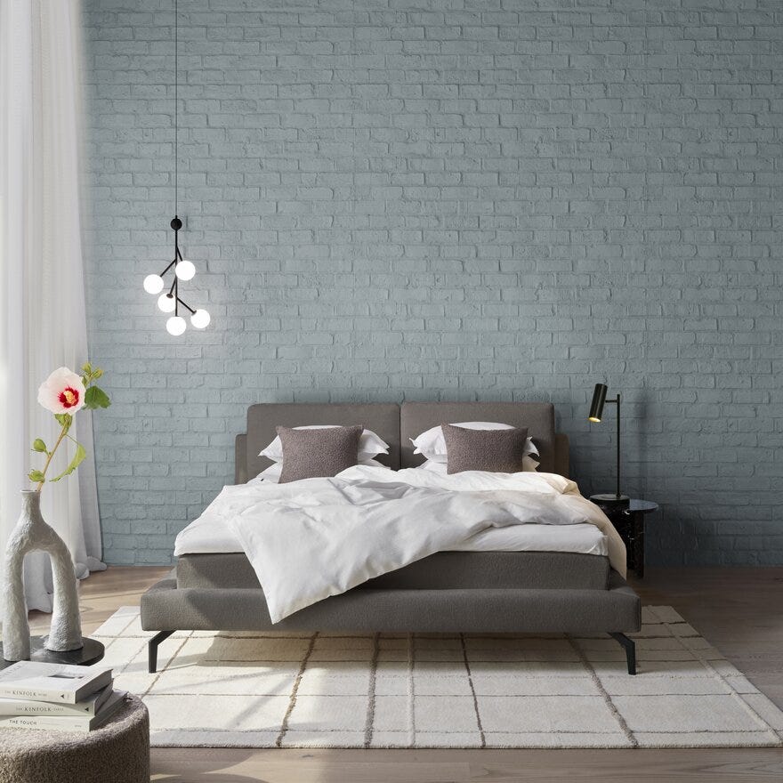 Signature Collection Sleeping SOHO Seng med gavl 140x200 cm i Brun