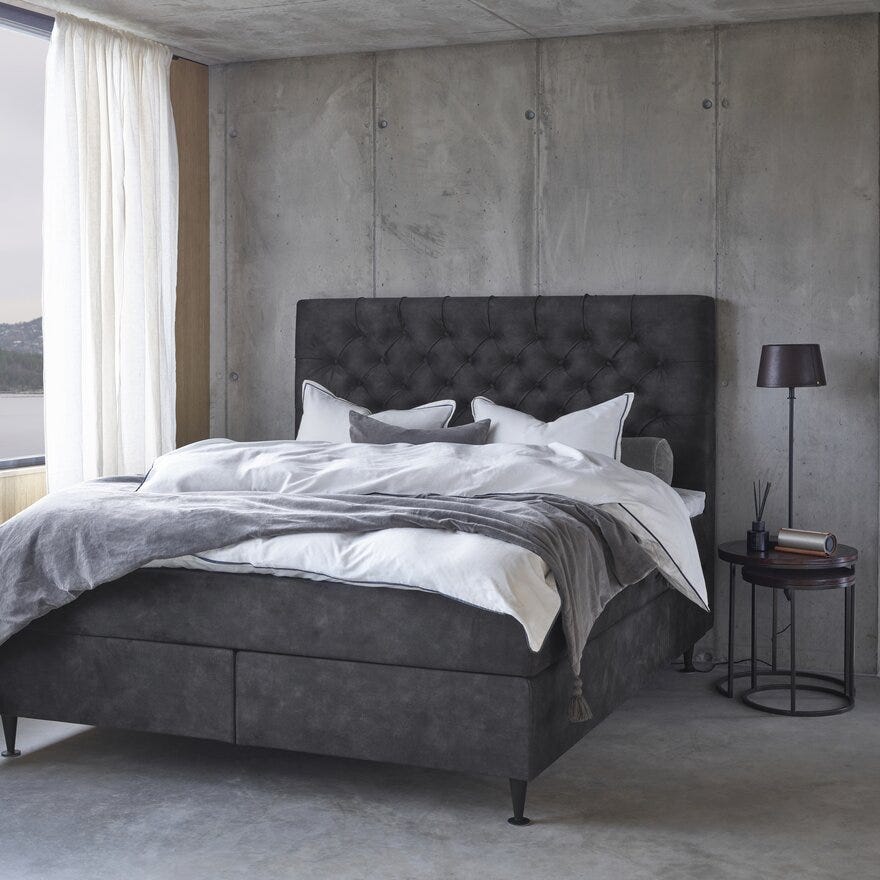 Halvor Bakke SORRENTO Sidebord sett Ø50 cm i Brun designet av Halvor Bakke