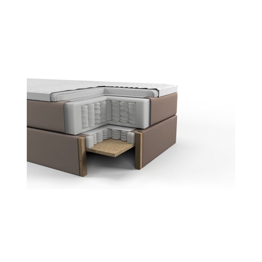 Signature Collection Sleeping VEGA Regulerbar seng 180x200 cm i Beige/natur