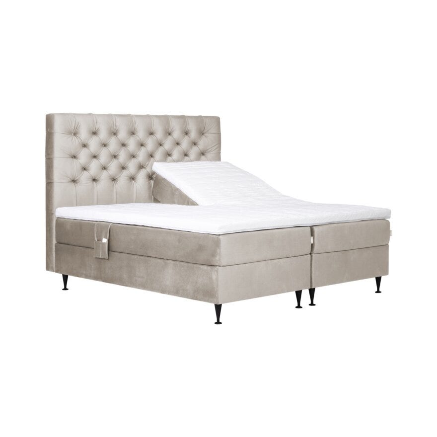 Signature Collection Sleeping VEGA Regulerbar seng 180x200 cm i Beige/natur