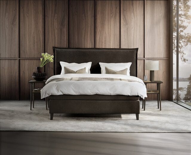 Signature Collection Sleeping VEGA Kontinentalseng 150x200 cm i Brun