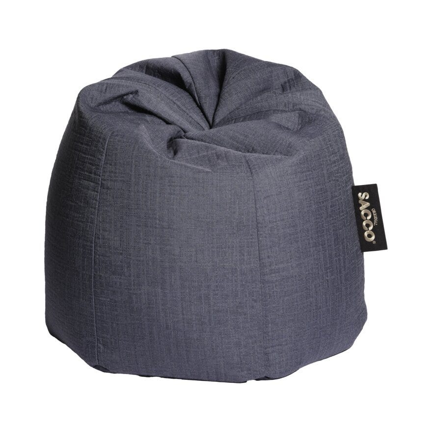 Sacco MEDIUM Saccosekk Ø74 cm i Blå