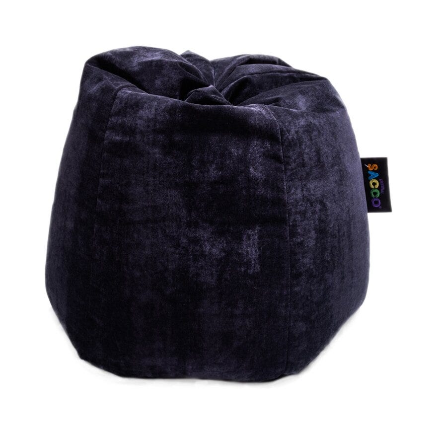 Sacco SACCOSEKK Sittesekk Ø65 cm i Blå