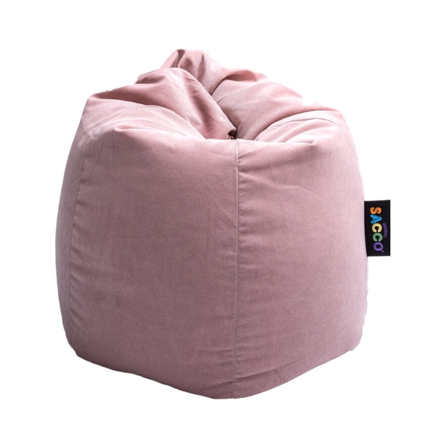 Sacco SACCOLINO Saccosekk Ø65 cm i Rosa