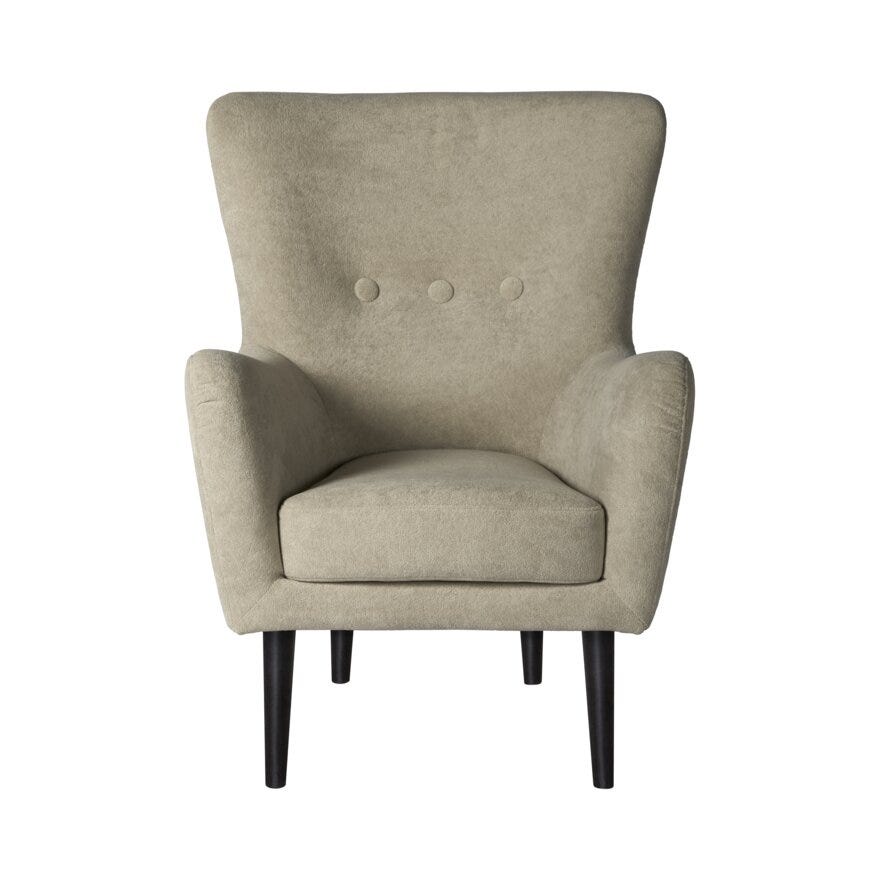 AVILA Hvilestol i Beige/natur