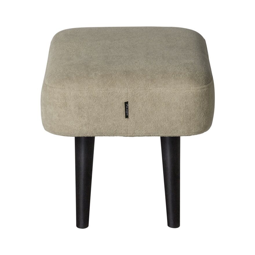 AVILA Fotskammel i Beige/natur