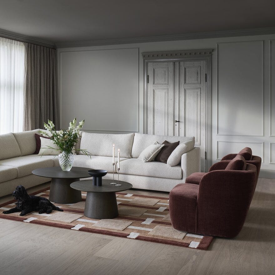 Scapa FRAME Hjørnesofa i Beige/natur