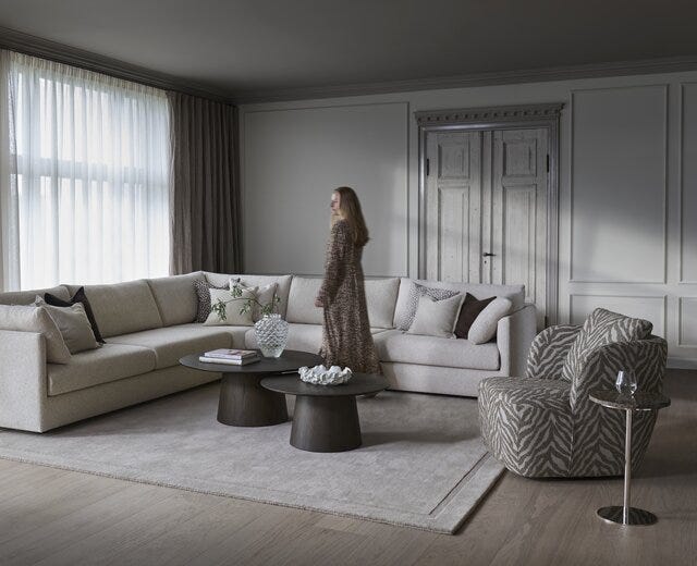 Scapa FRAME Hjørnesofa i Beige/natur