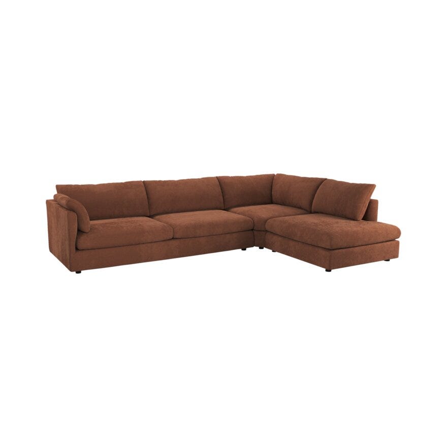 Scapa FRAME Hjørnesofa i Brun