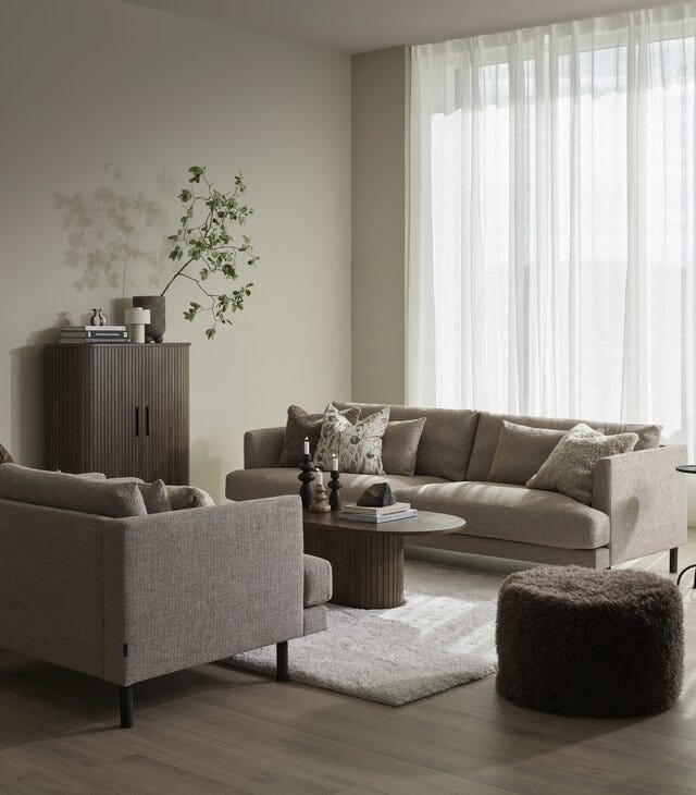 Scapa NOELLE 3,5 seter i Beige/natur