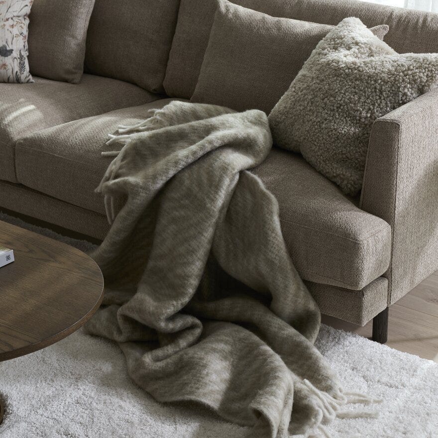 HYGGE Teppe 160x230 cm i Hvit