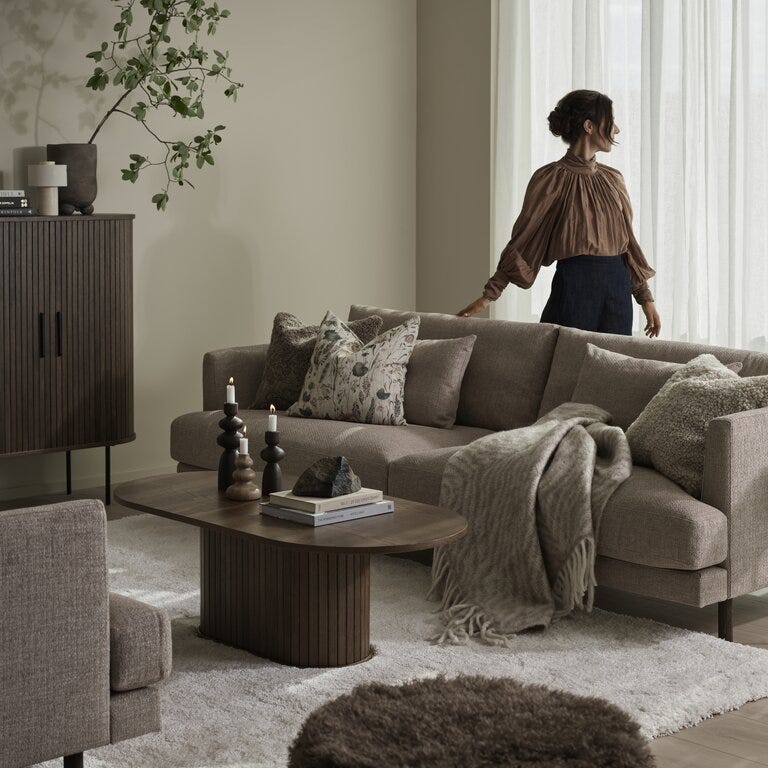 Scapa NOELLE 3,5 seter i Beige/natur