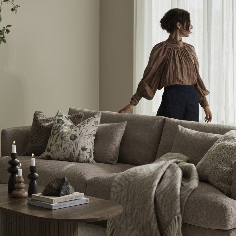 Scapa NOELLE 3,5 seter i Beige/natur