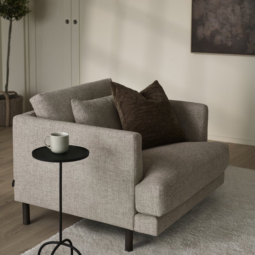 HYGGE Teppe 160x230 cm i Hvit