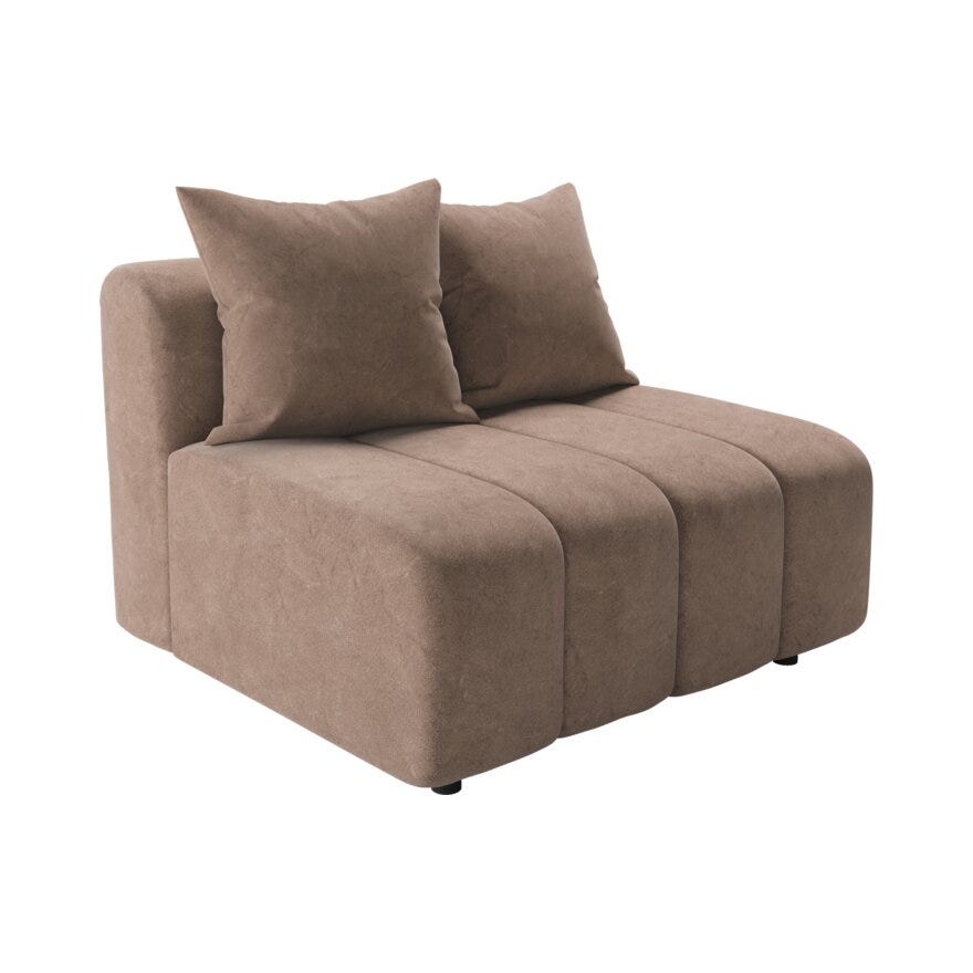 PIERO Loungestol i Brun