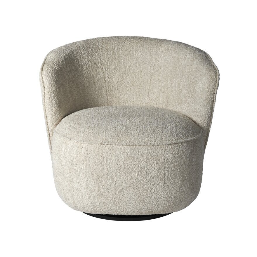 VILDE Loungestol i Beige/natur