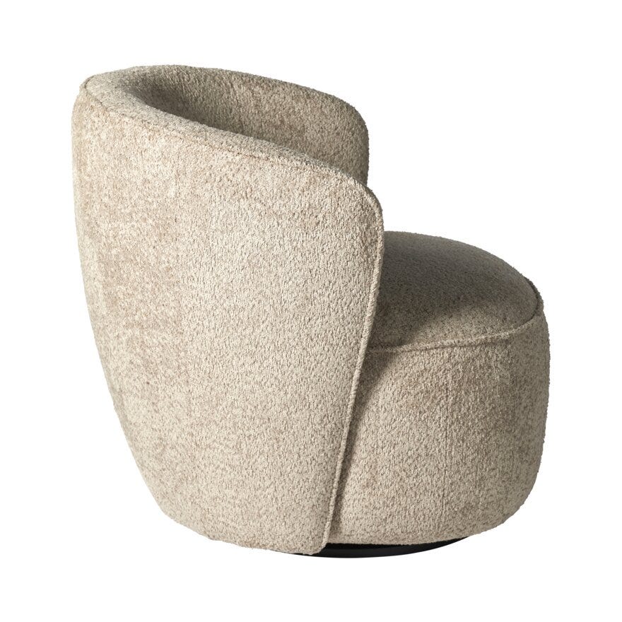 VILDE Loungestol i Beige/natur