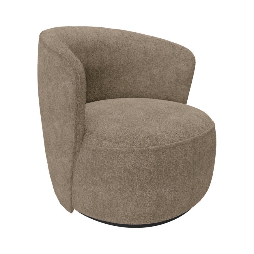 Scapa VILDE Loungestol i Brun
