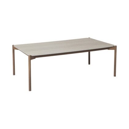 LINEA Sofabord 80x140 cm i Beige/natur