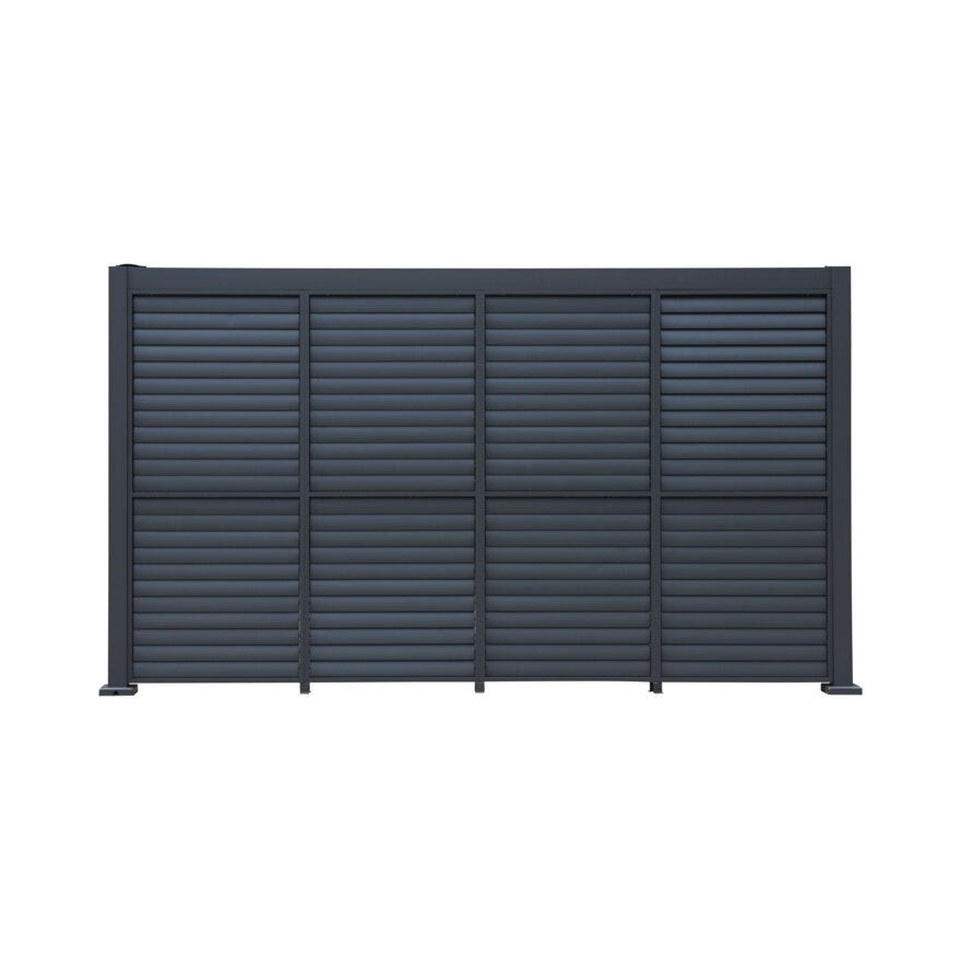 RISØR Lamellvegg 96x218 cm i Svart