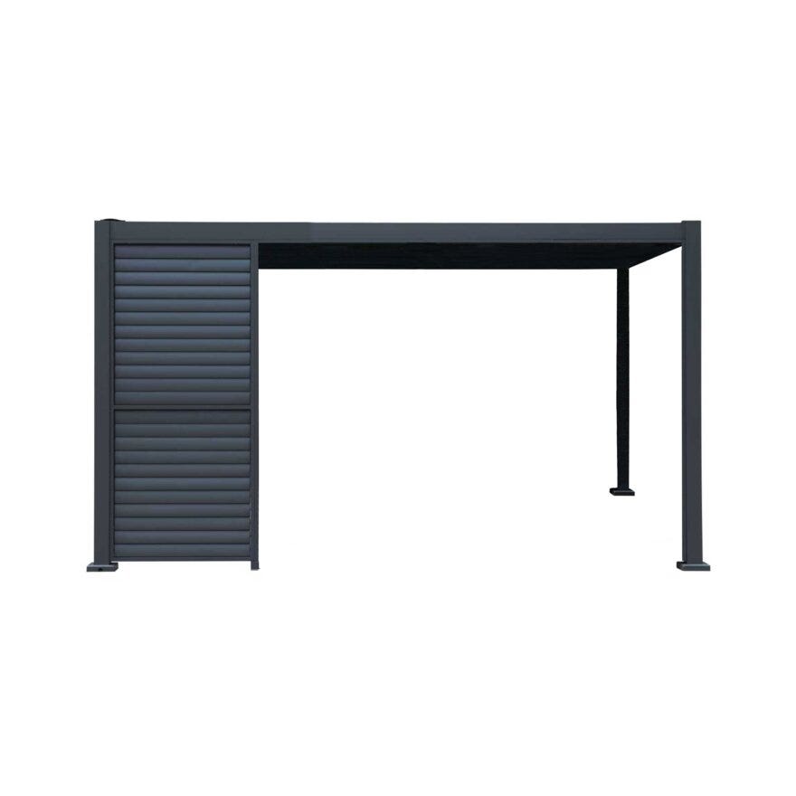 RISØR Lamellvegg 96x218 cm i Svart