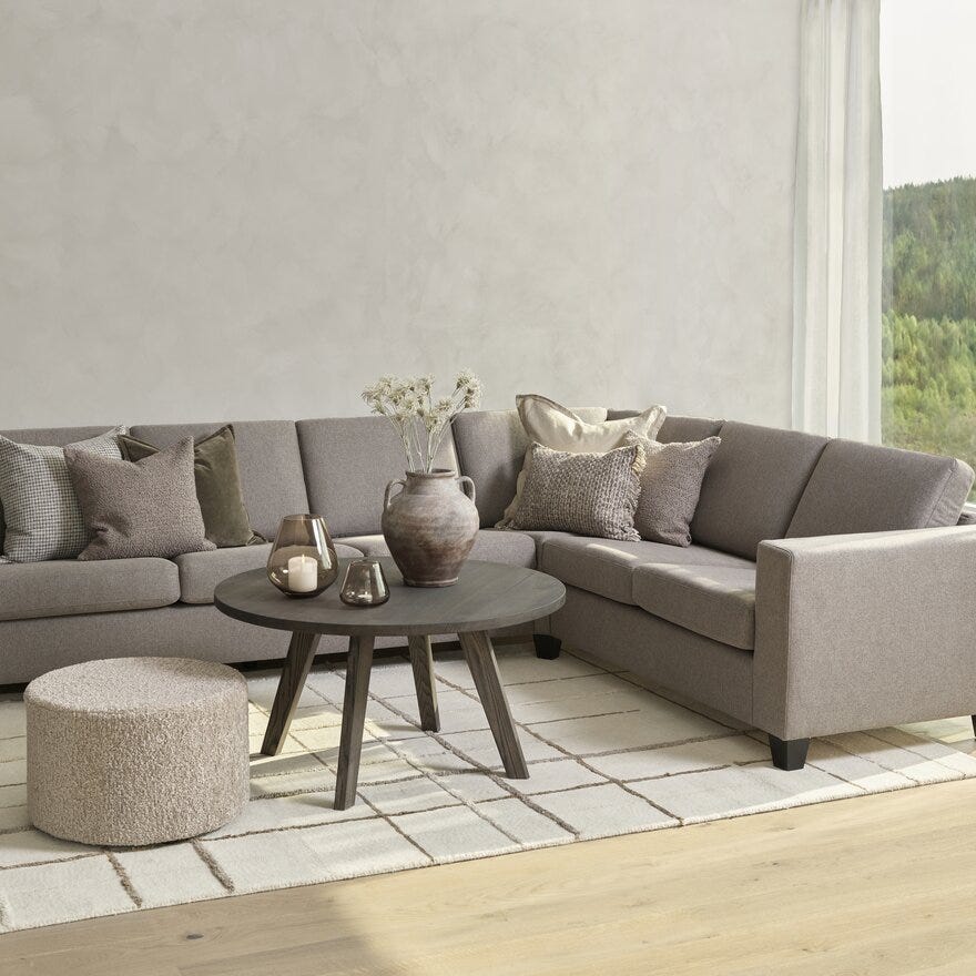 Sits PALMA Hjørnesofa i Grå