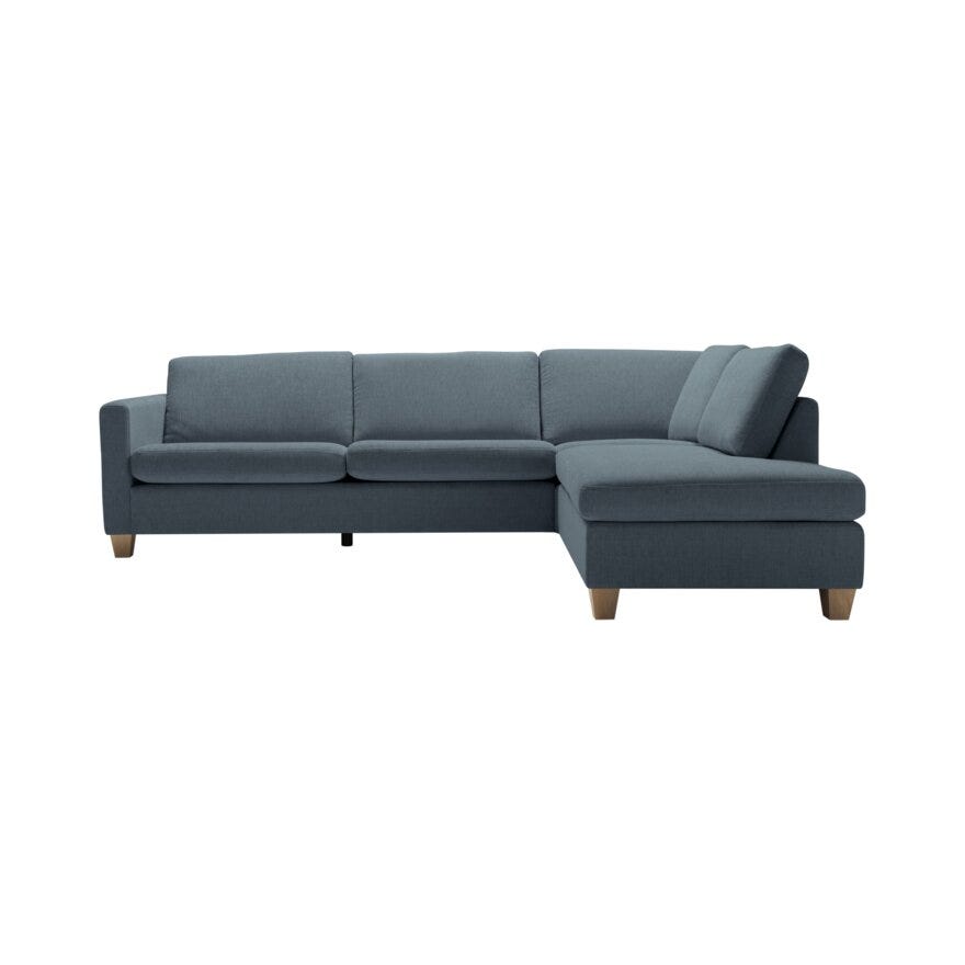 Sits PALMA Hjørnesofa med endeavslutning i Blå