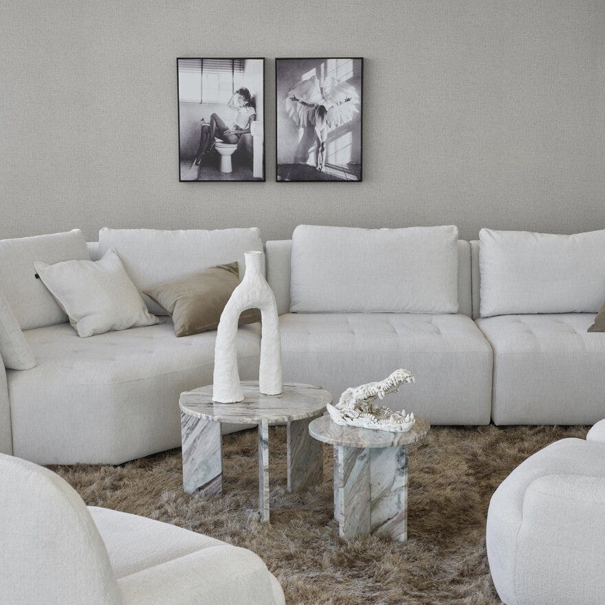 WHITE ANGEL Canvas bilde 50x70 cm i Svart
