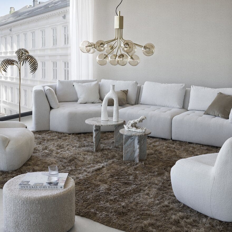 Signature Collection By Halvor Bakke SIGNATURE Pute 50x50 cm i Hvit designet av Halvor Bakke