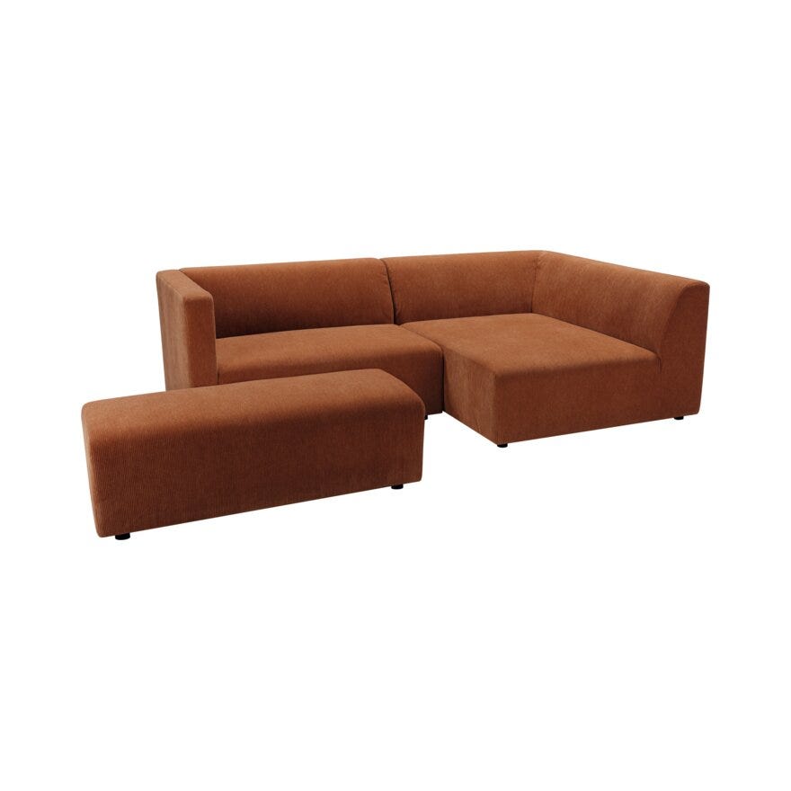 Sits JOHN Hjørnesofa i Gul