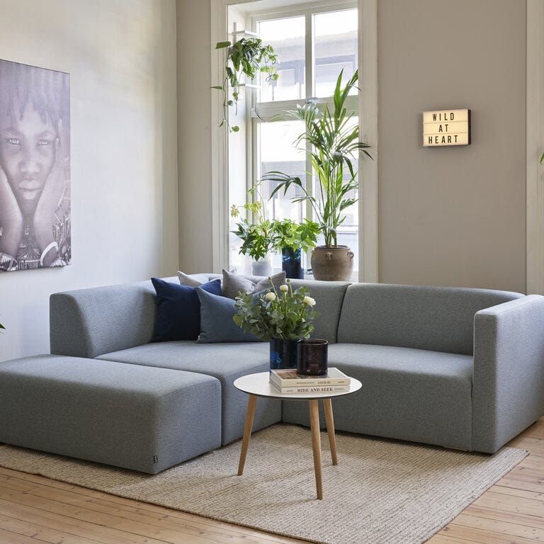 Sits JOHN Hjørnesofa i Blå