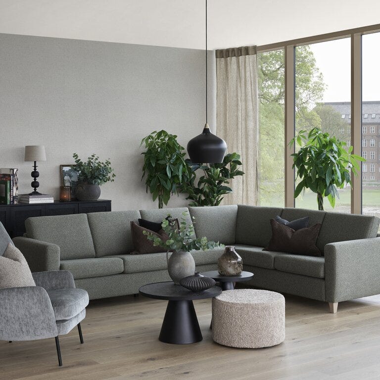 Sits PALMA Hjørnesofa i Grønn