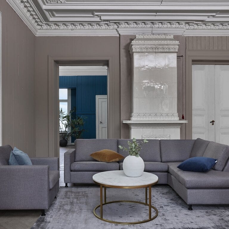 Sits PALMA Hjørnesofa i Grå