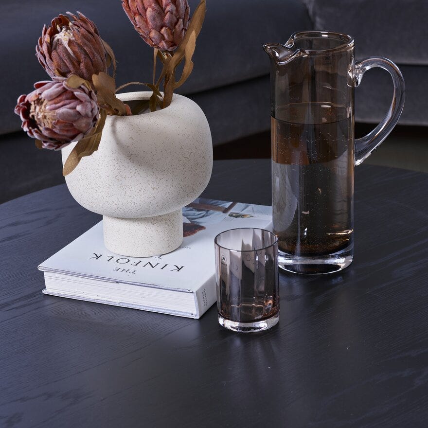 Magnor CLIFTON Vannglass CL25 cm i Grå designet av Halvor Bakke
