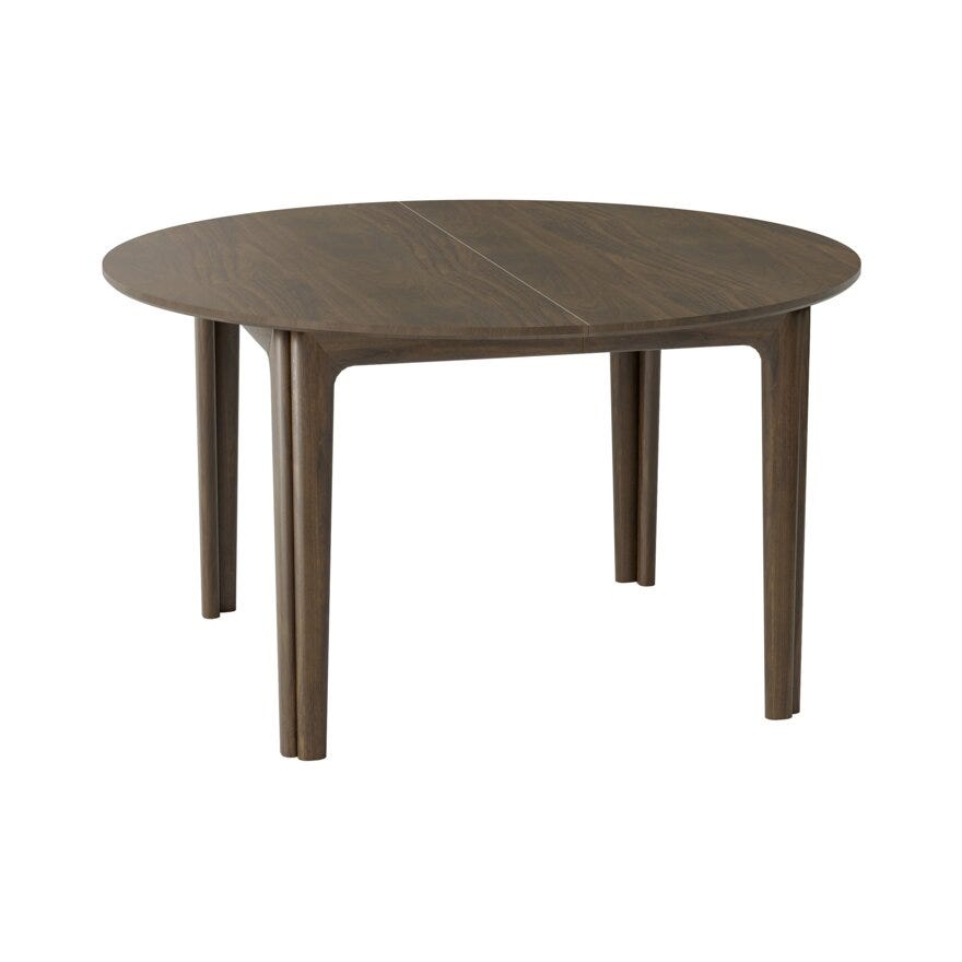 Skovby SM 112 Rundt spisebord Ø130 cm i Brun