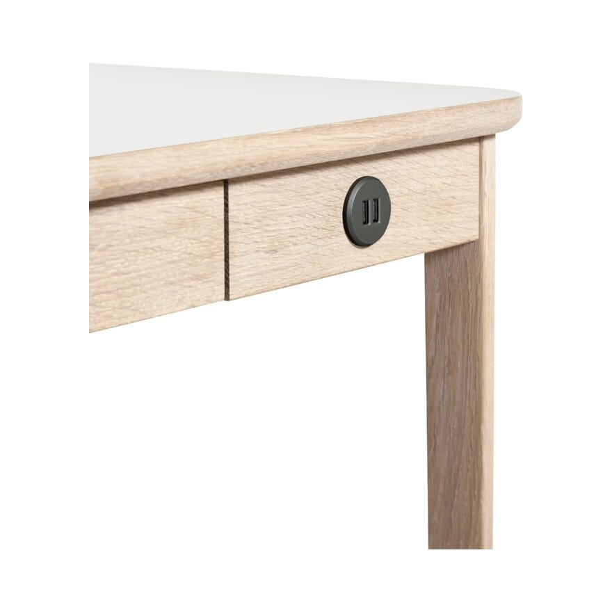 Skovby SM 131 Skrivebord B:115 cm i Hvit
