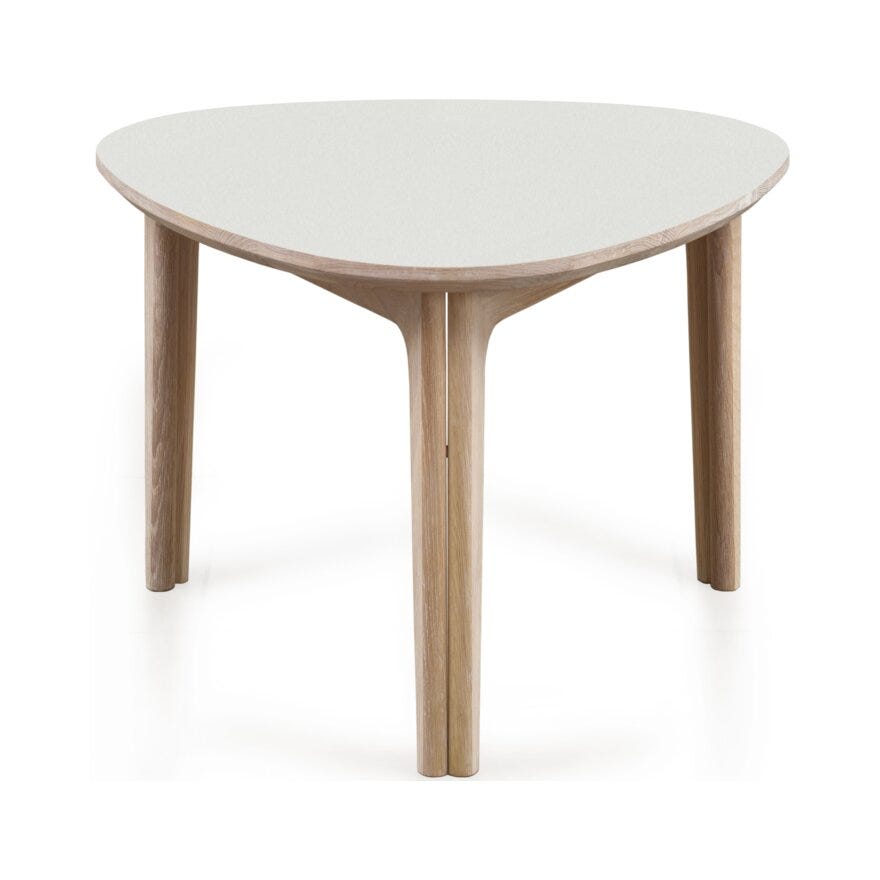 Skovby SM 207 Sofabord 63x65 cm i Beige/natur