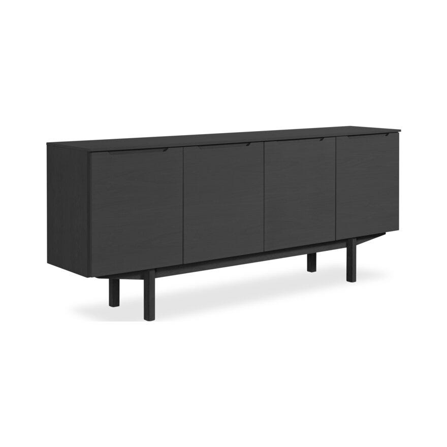 Skovby SM 306 Skjenk B:195 cm i Svart