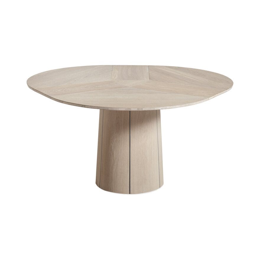 Skovby SM 33 Rundt spisebord Ø123 cm i Beige/natur