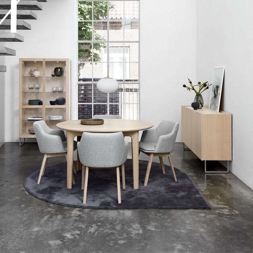 Skovby SM 404 Skjenk B:170 cm i Beige/natur