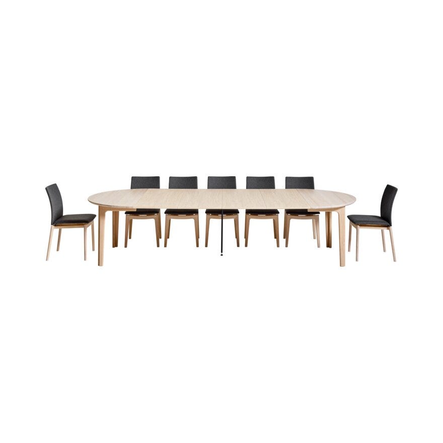 Skovby SM 112 Rundt spisebord Ø130 cm i Beige/natur