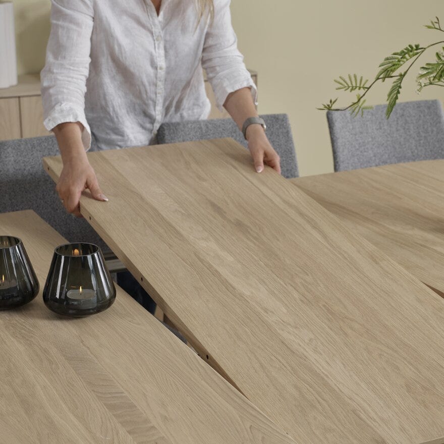 Skovby SM 112 Rundt spisebord Ø130 cm i Beige/natur