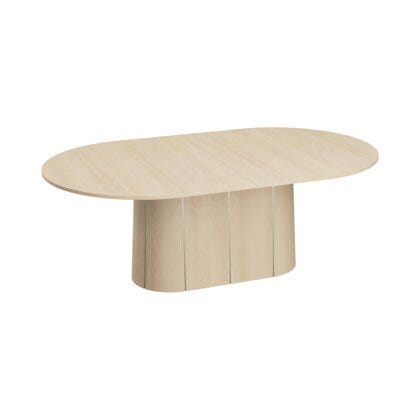 Sm 115 ovalt spisebord 123x210