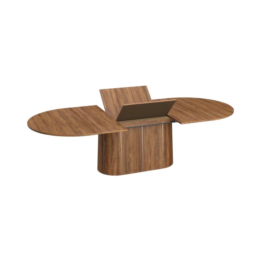 Skovby SM 115 Ovalt spisebord 123x210 cm i Brun
