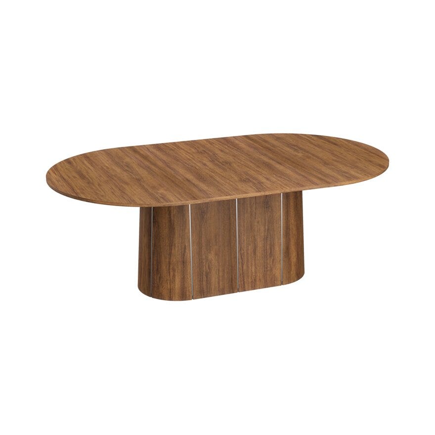 Skovby SM 115 Ovalt spisebord 123x210 cm i Brun