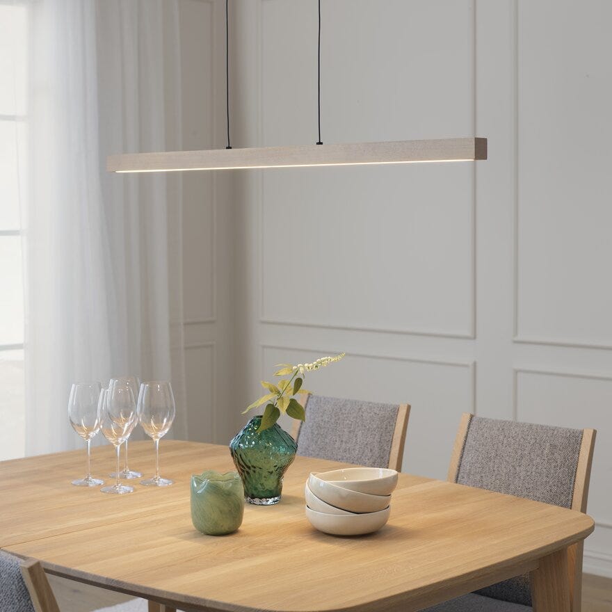 Skovby SM 118 Spisebord 102x142 cm i Beige/natur