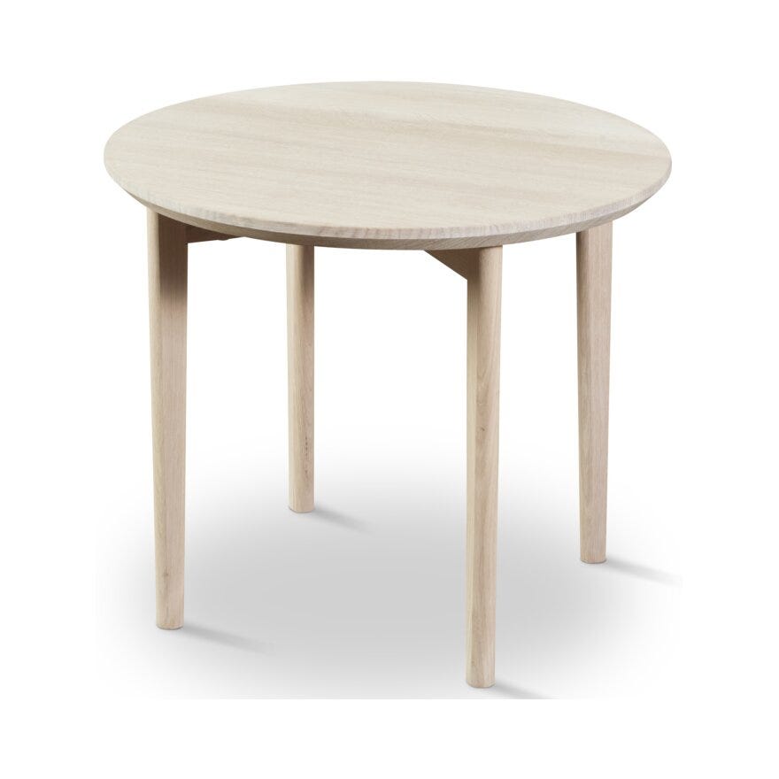 Skovby SM 241 Sofabord Ø60 cm i Beige/natur