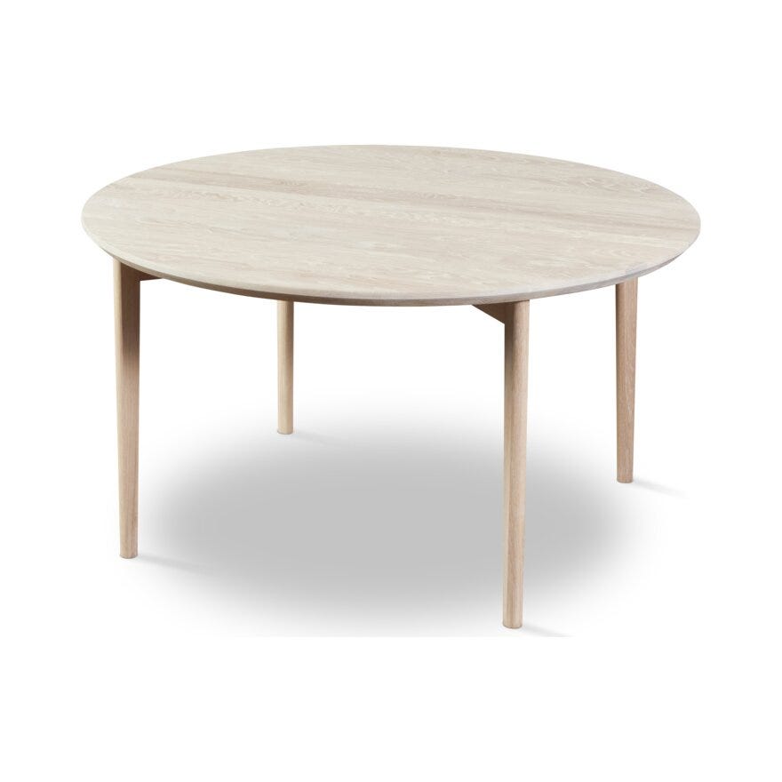 Skovby SM 243 Sofabord Ø100 cm i Beige/natur